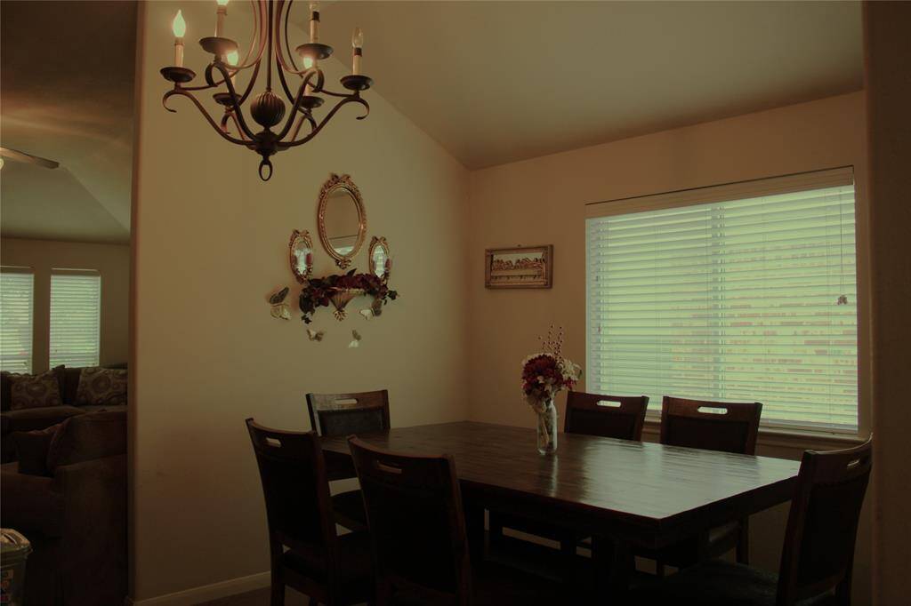Formal dining room.