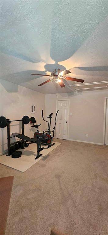 3rd Bedroom used as an office and exercise Room