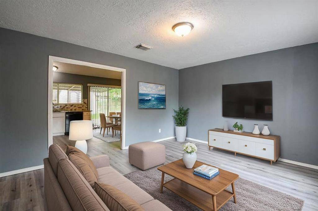 Living Area with Photorealistic Virtual Staging
