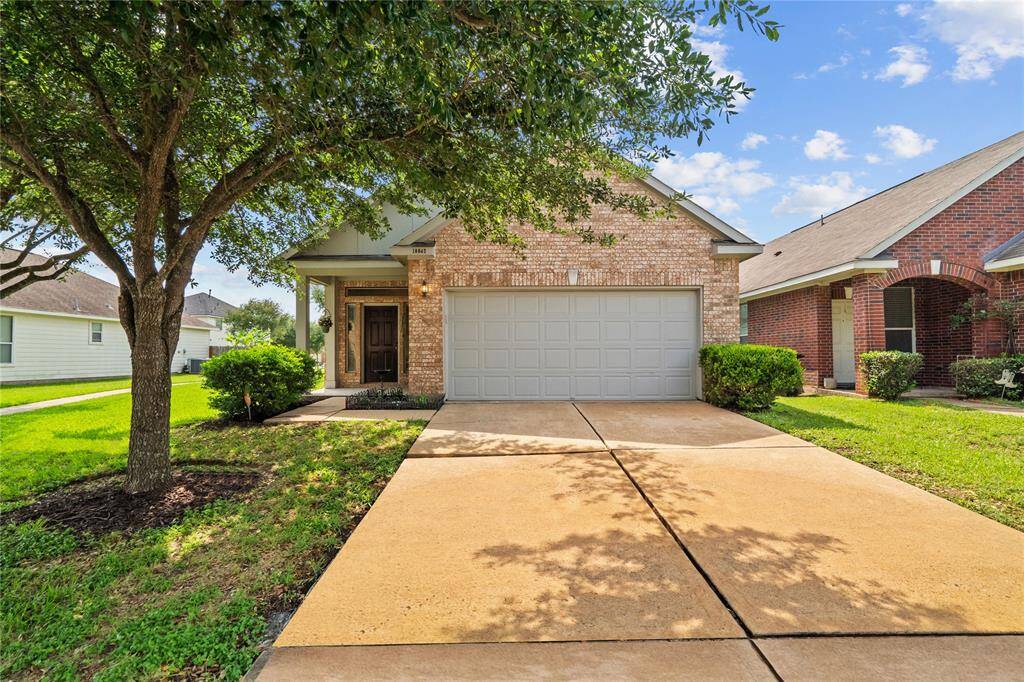 This hidden gem is a quiet and comfortable place to call home. The walking trail to the left enhances space and privacy.