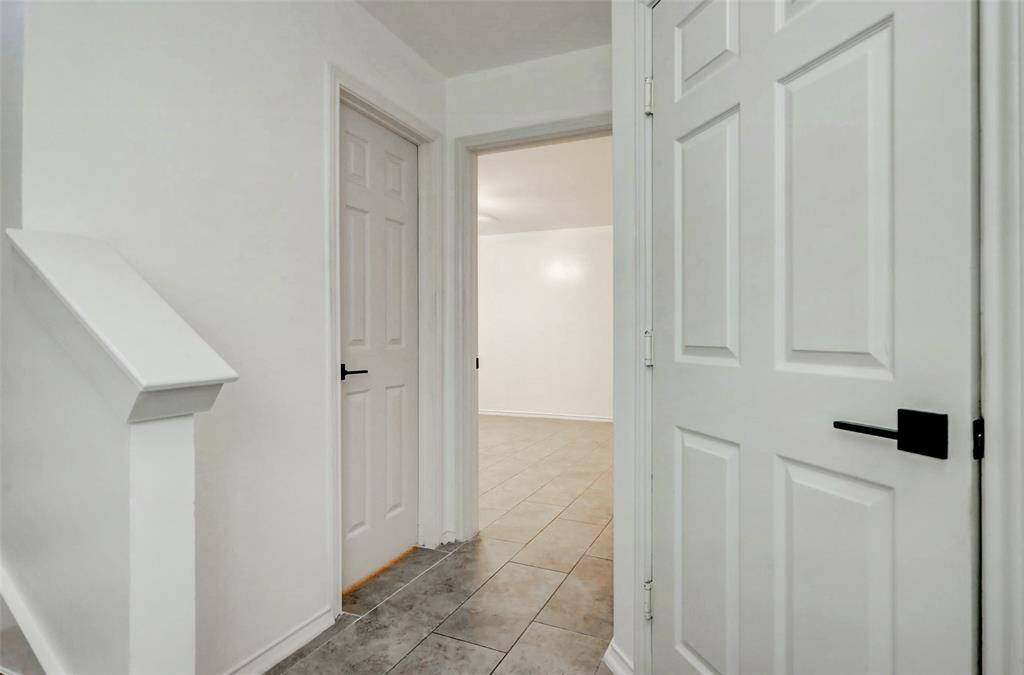 First floor entry looking into secondary bedroom - MORE PICS COMING OF THE BEDROOM