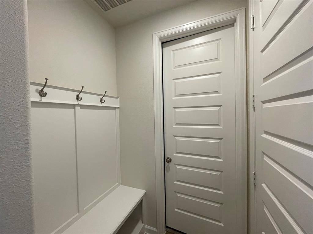Mud Room area from the garage entrance.