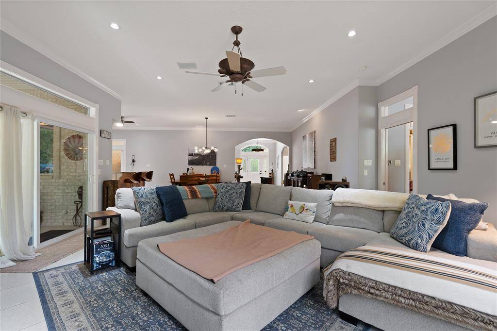 Looking back from the Living Area to the Foyer and Secondary Bedrooms