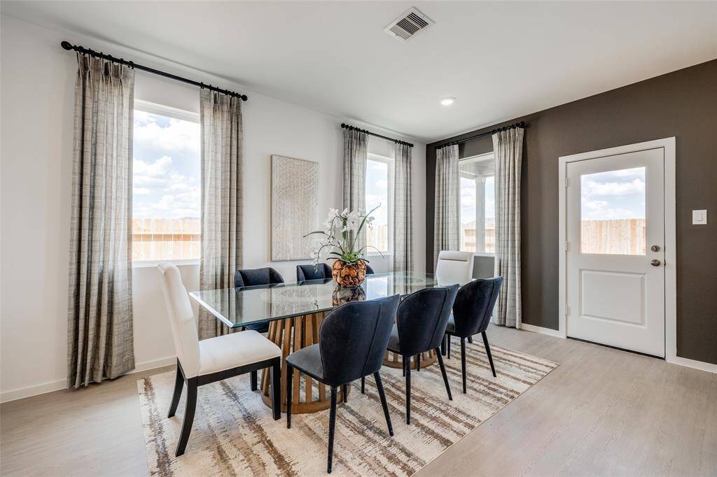 Pics are not of actual home.  They are a representative of a home of the same floor plan