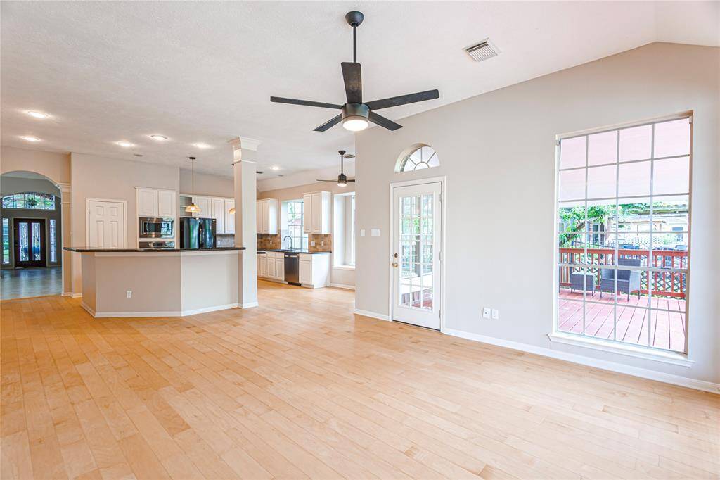 New ceiling fans to keep everyone cool.