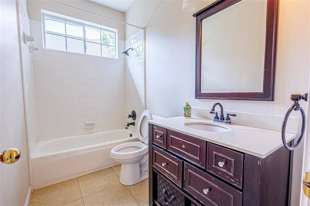 Hall bath.