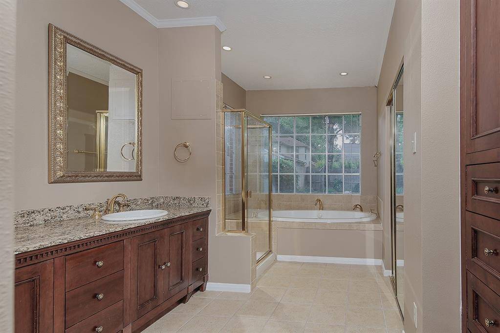 Master Bath has been updated