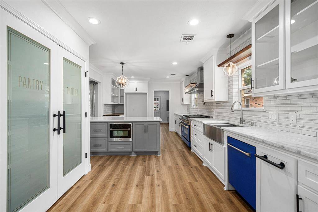 Pantry is on the left.