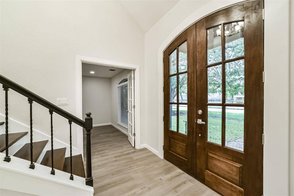 New arched 8’ French door