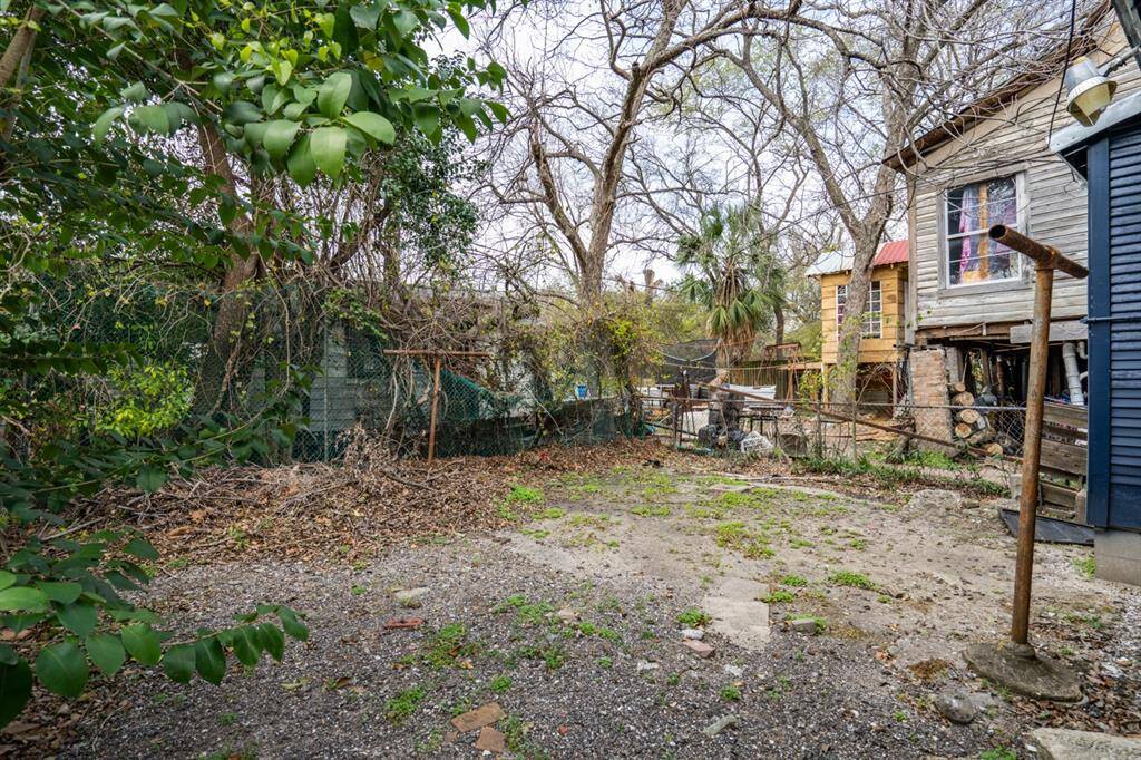 Backyard for the dogs