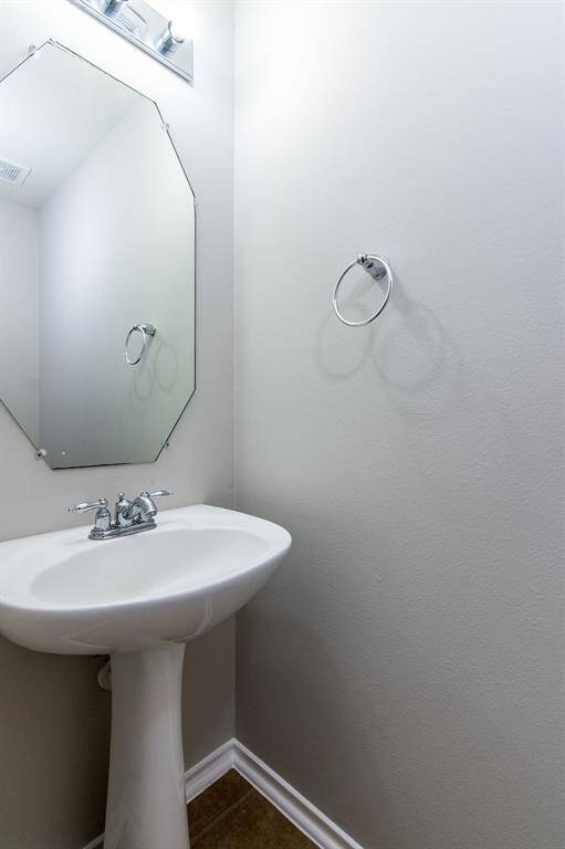 Half bath downstairs