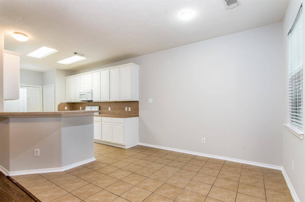 Dining and kitchen
