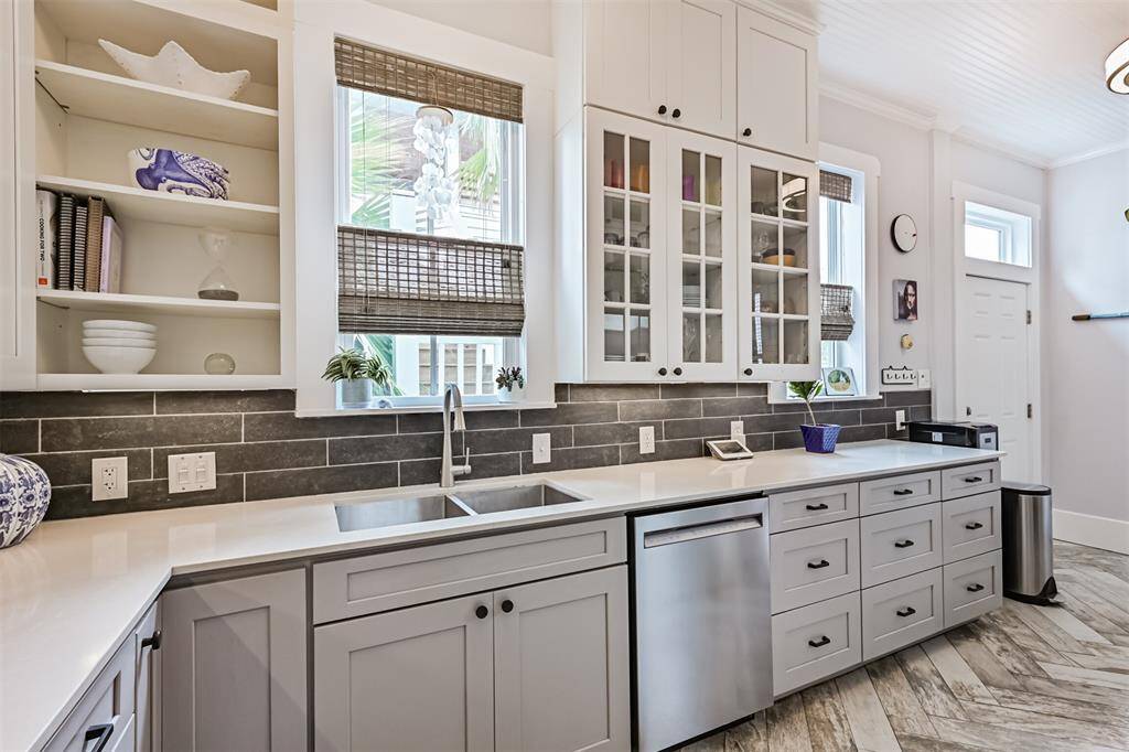 Tons of Natural Light in this kitchen.