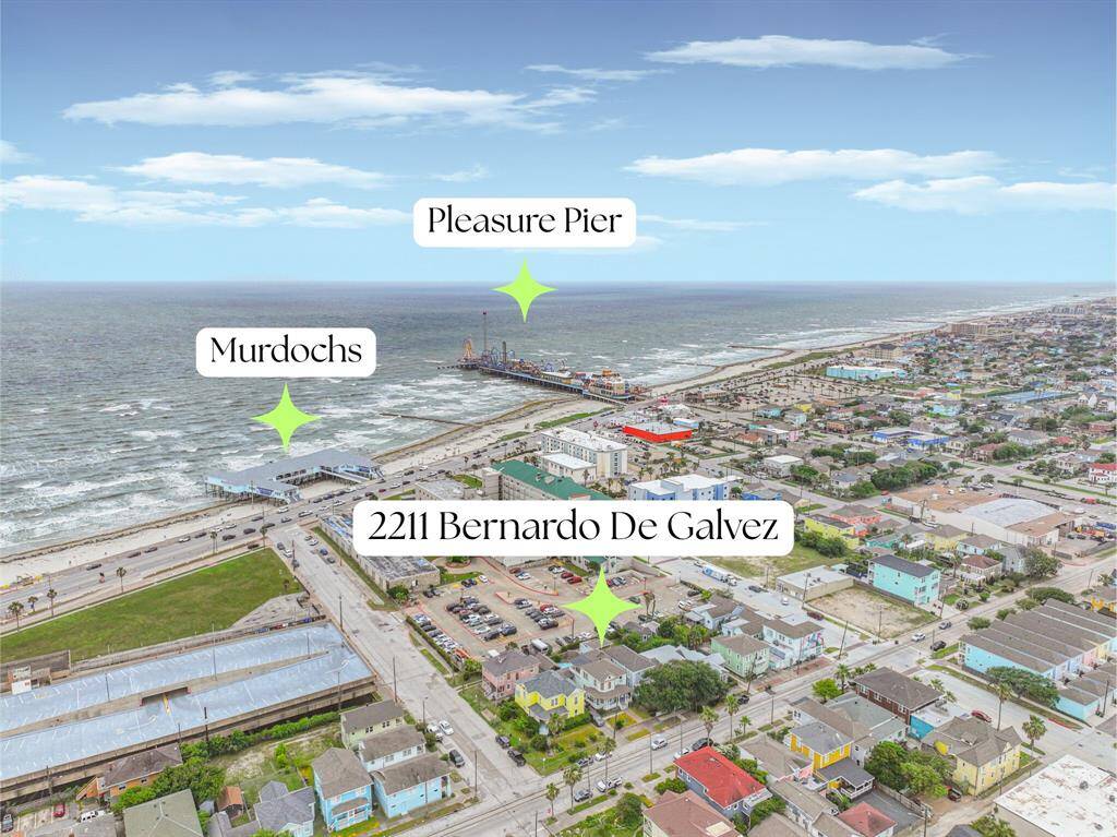 Pleasure Pier is just a quick walk or bike ride away.
