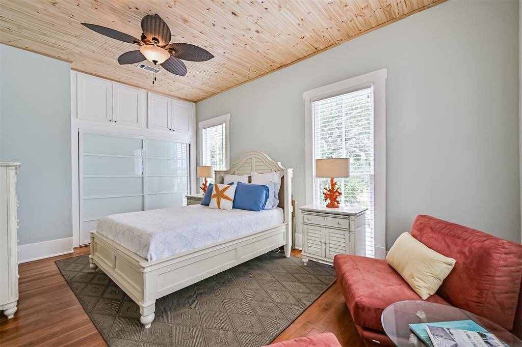 Large Second Bedroom with Custom Closet