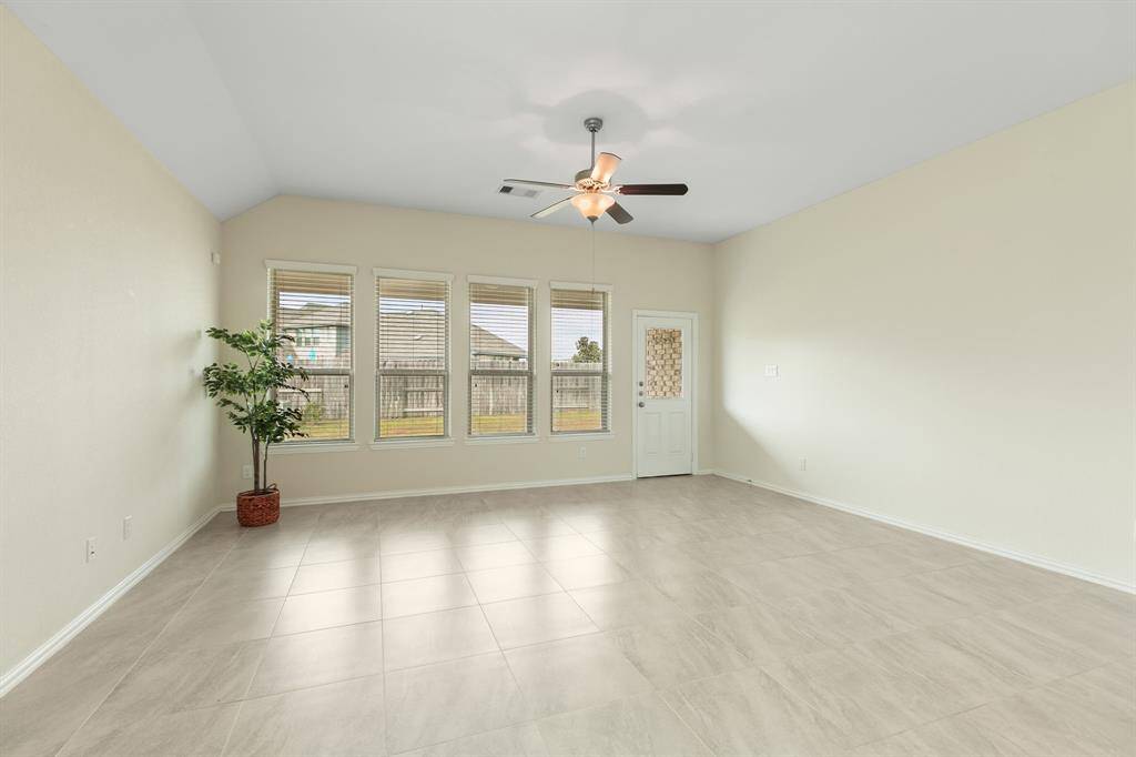 Spacious living area