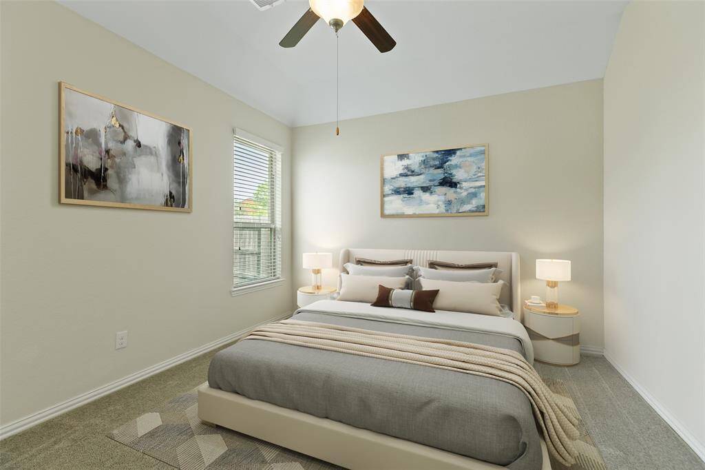 Primary bedroom (virtually staged)