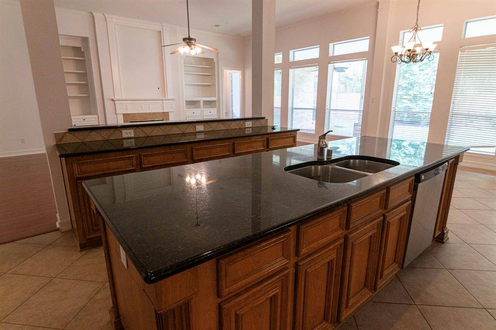 Granite counters.