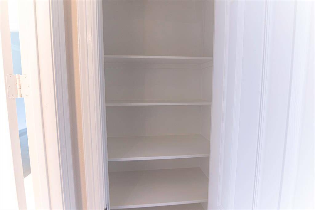 Linen closet.