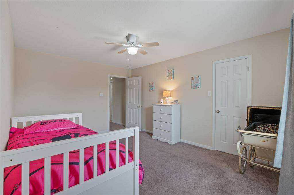 Inside the walk-in closet is a window for tons of natural light!