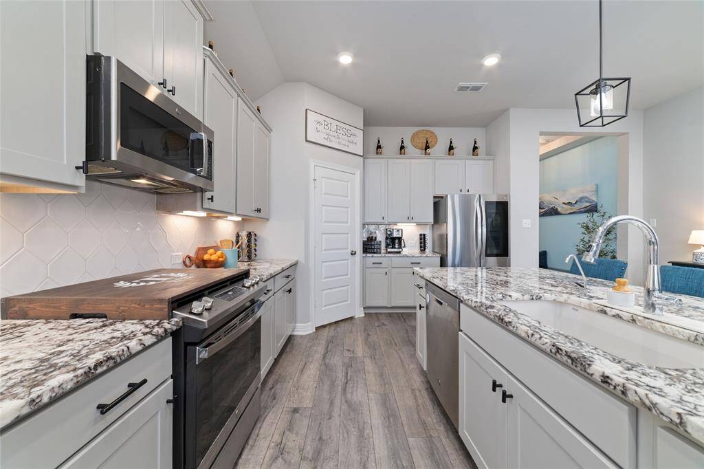 COFFEE BAR SPACE NEAR REFRIGERATOR