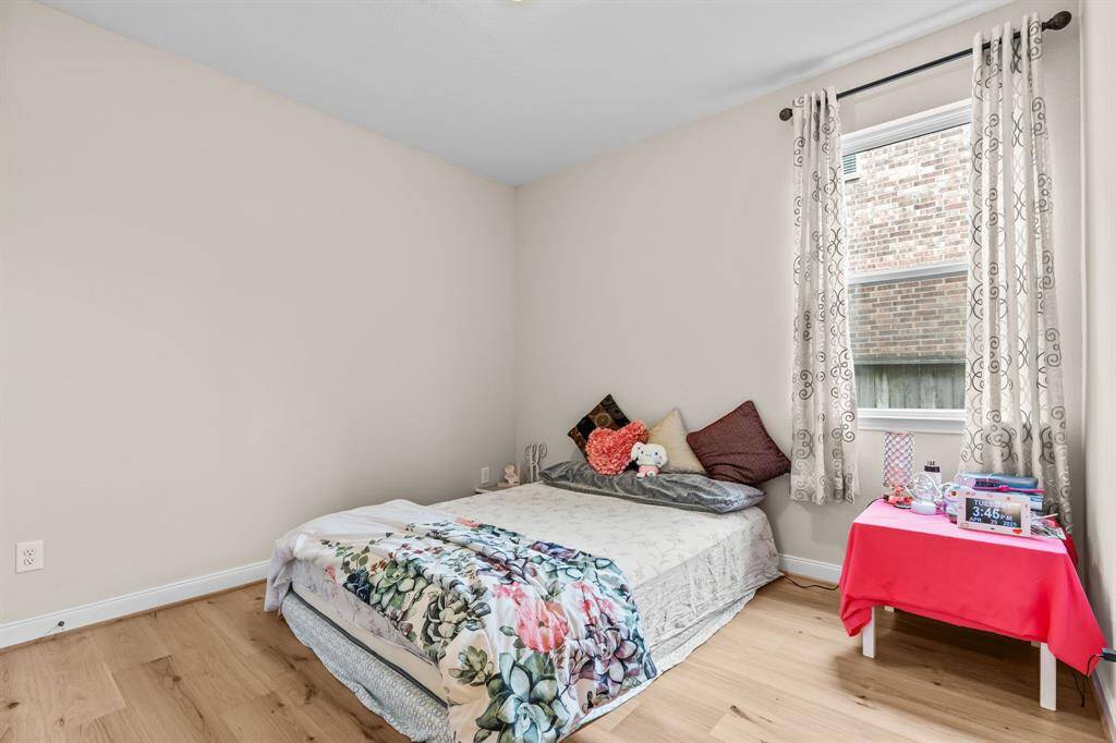 Bedroom with ample natural light.
