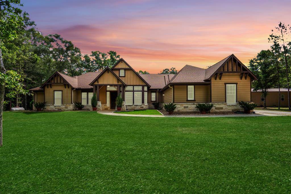 Take a deep breath, slow down, and discover the charm of this one-of-a-kind country property nestled on 6 private acres. The beautifully maintained home offers spacious living areas and a covered back porch perfect for relaxing or entertaining. You'll also love the 1,200 sq ft workshop with tall bay doors, built-in shelving, and covered extensions for added flexibility. From peaceful wooded surroundings to practical spaces designed for everyday living, it’s everything you’ve been looking for, and more.