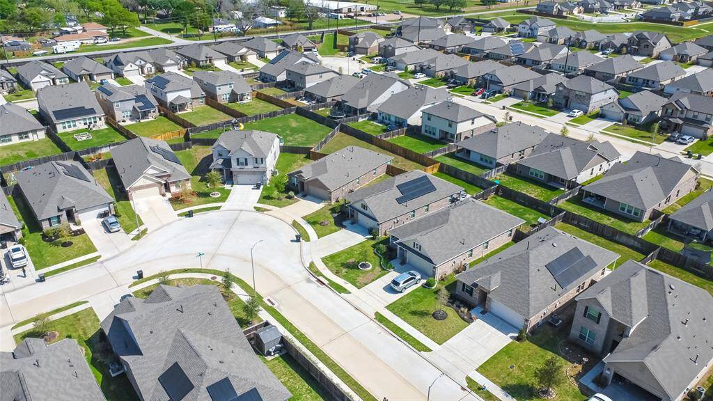 Bird's eye view of your street.