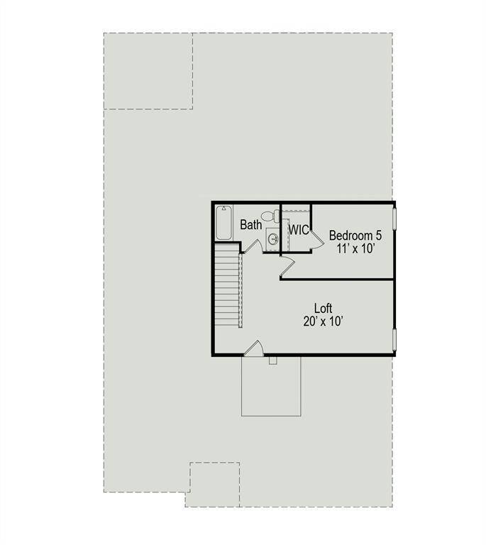 The Davenport II Second Floor Plan