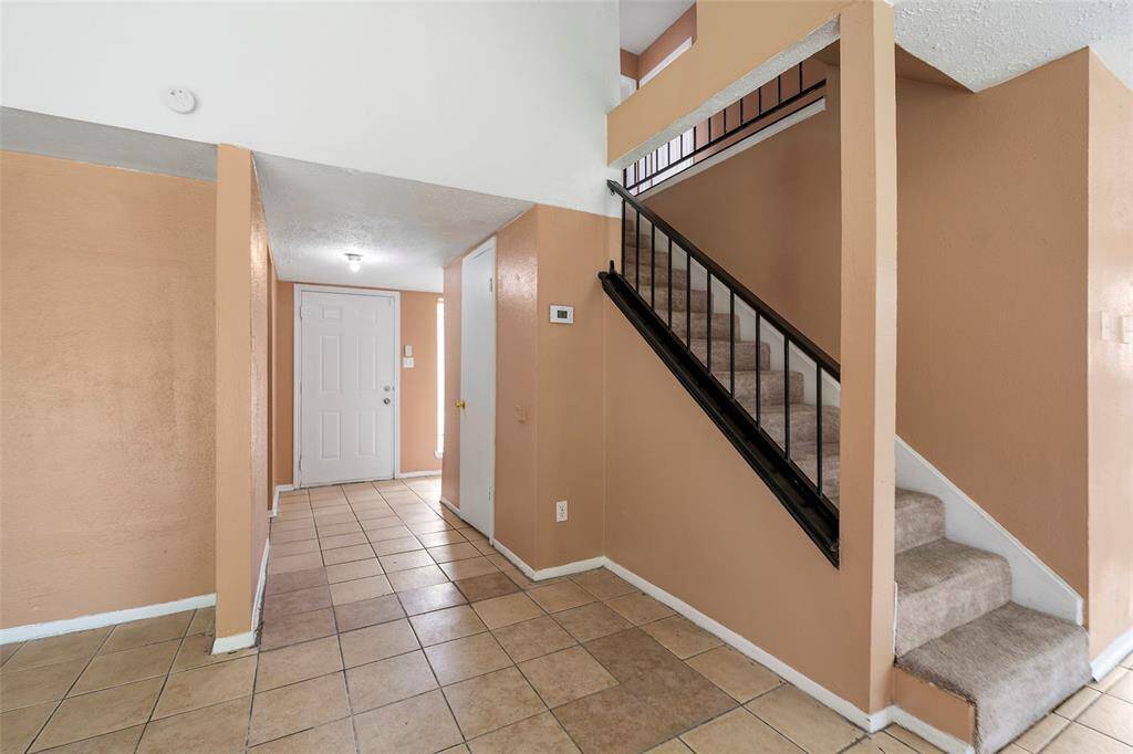 This view looks back towards the front entry!