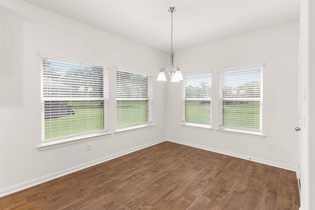 Inviting dining space perfect for both everyday meals and entertaining guests