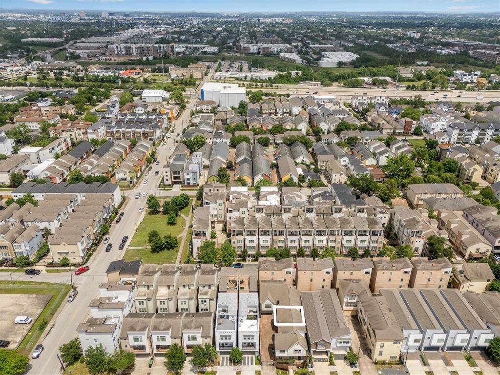 Aerial view near 4410 Schuler