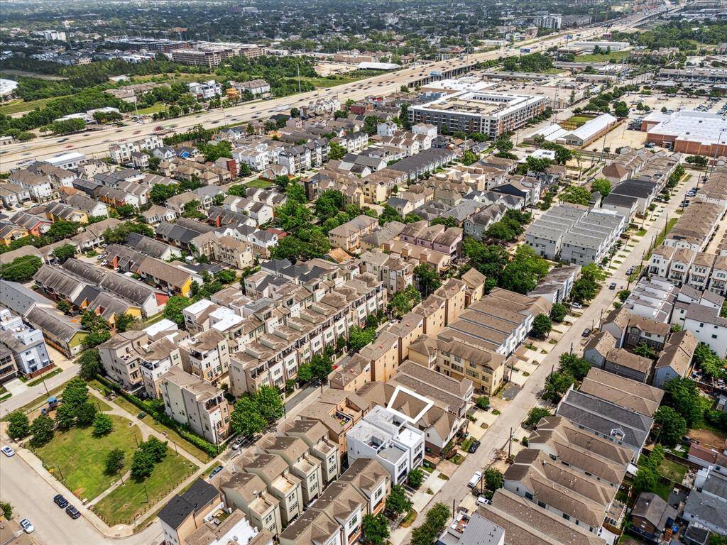 Aerial view near 4410 Schuler