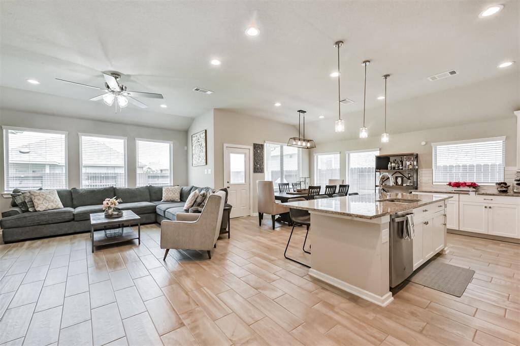 Wide Open Floorplan with abundant natural light