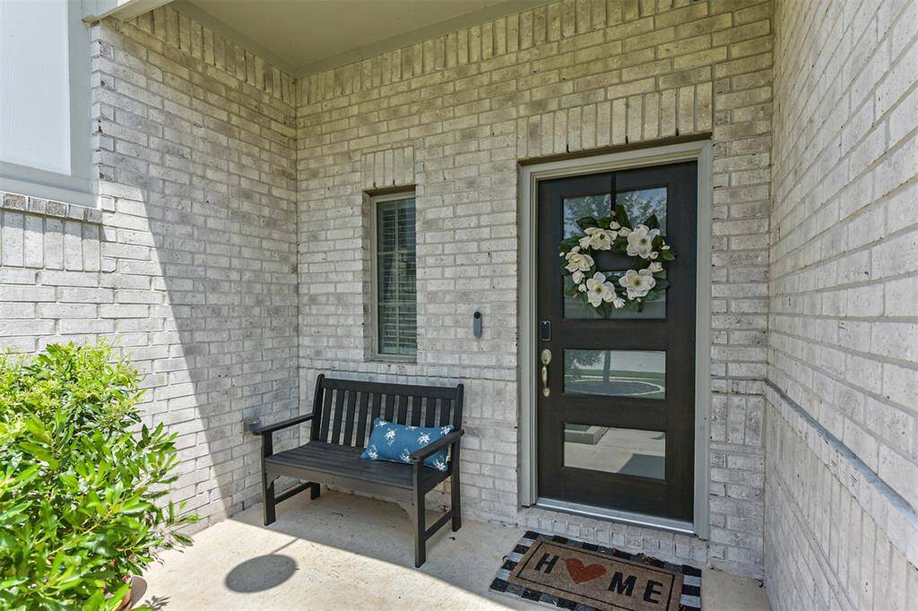 The beautiful front porch welcomes both you and your guests.
