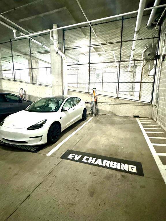 Electric car charging stations are available!