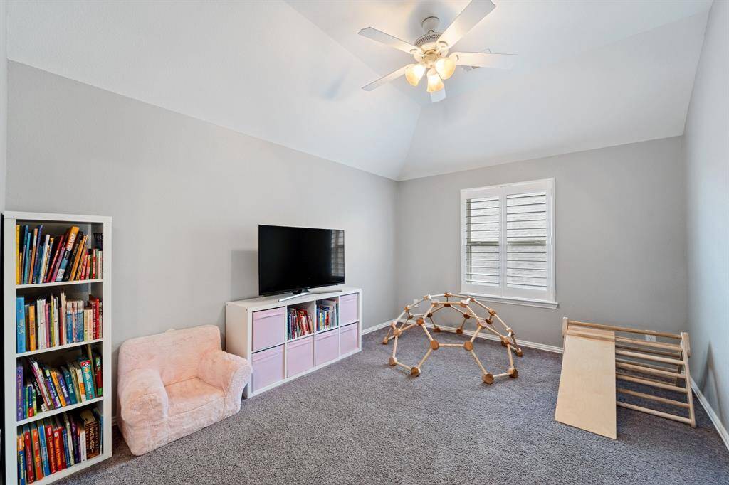 Separate game / media room