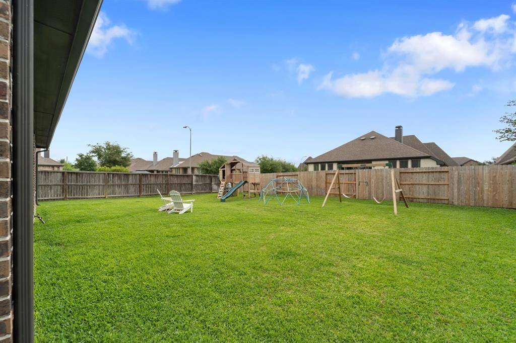 Massive back yard