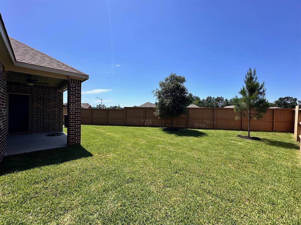 Can you picture all of the family and friend gatherings you will have in this spacious backyard? It's huge!