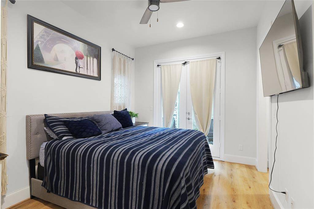 Ground level suite with access to the patio!