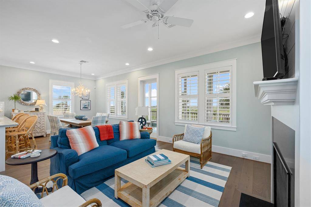 Additional view of light-filled Living Room.