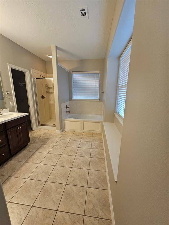 Primary bathroom.
