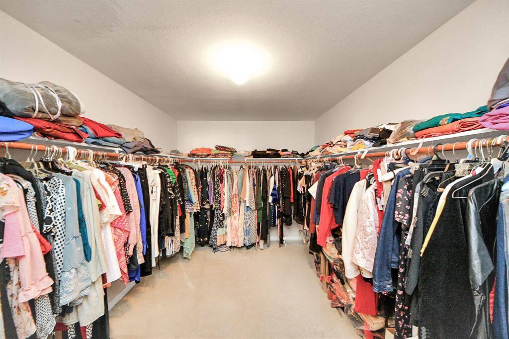 Oversized closet with ample storage!