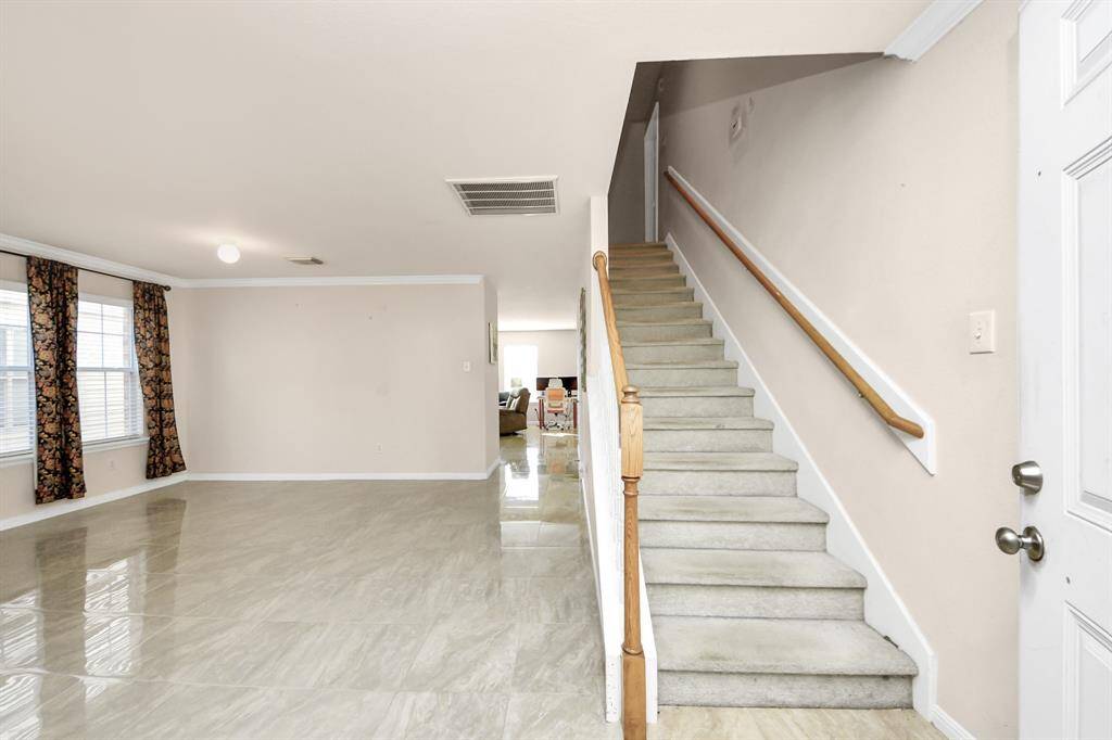 Marble floors throughout the first floor!