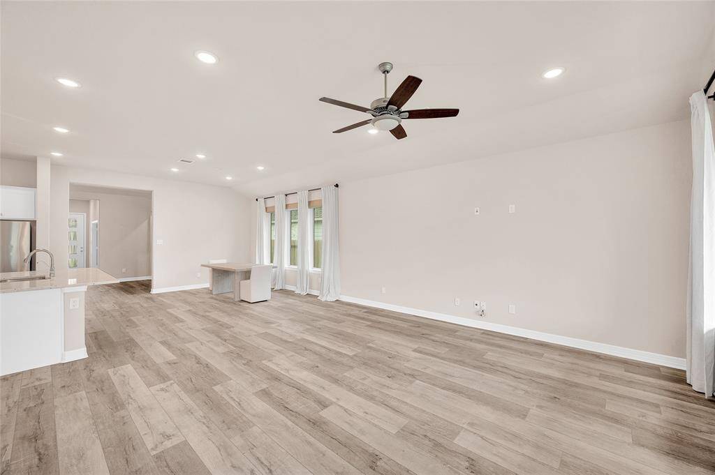 Neutral Color Palette and Recessed Lighting