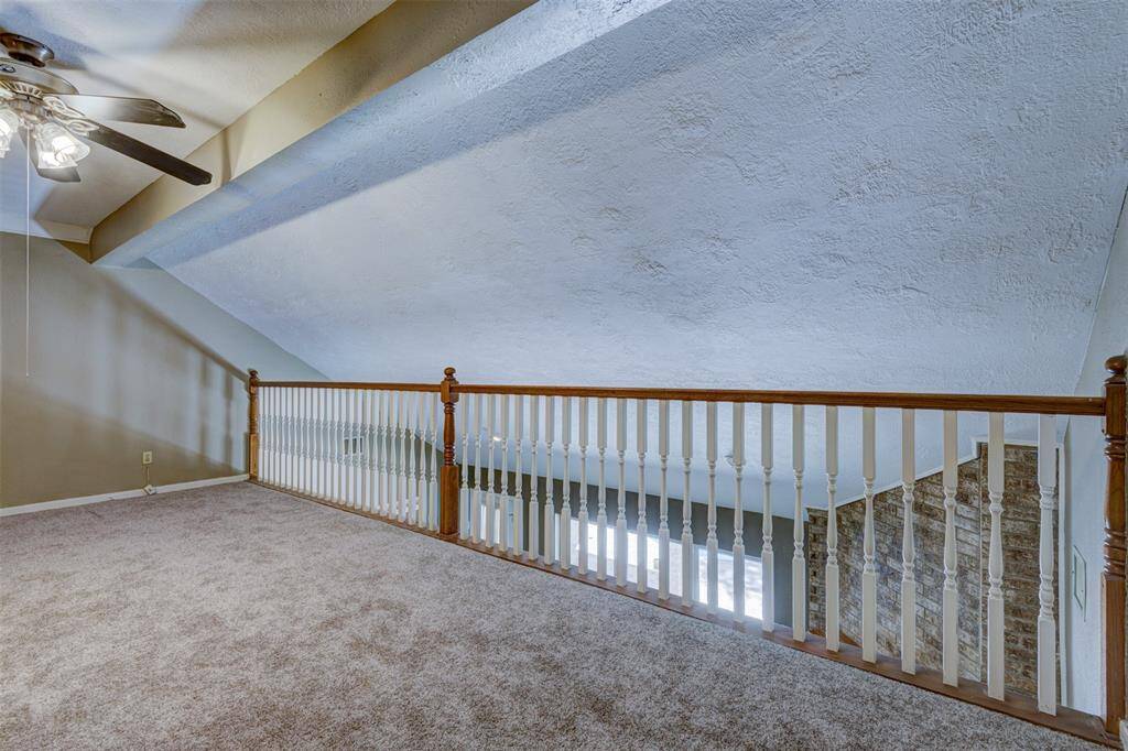 Upstairs game room