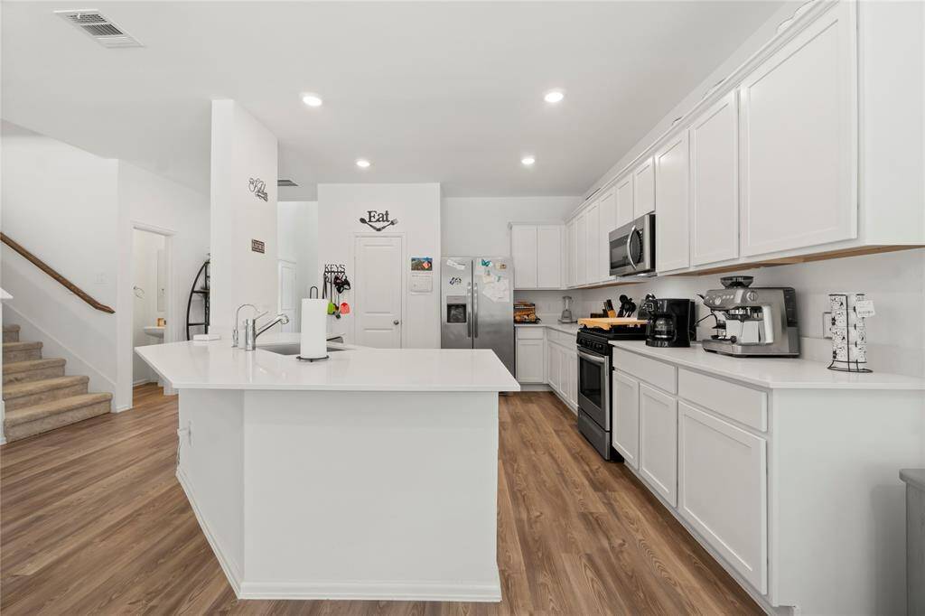 open-concept layout