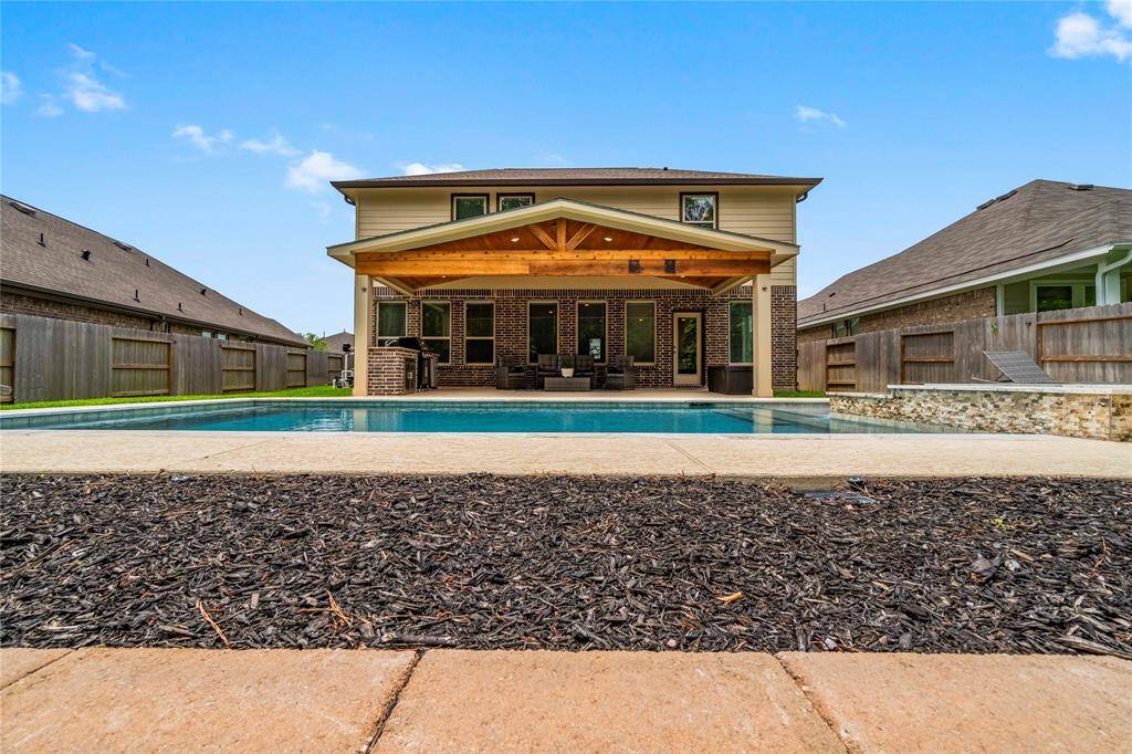 custom build in porch