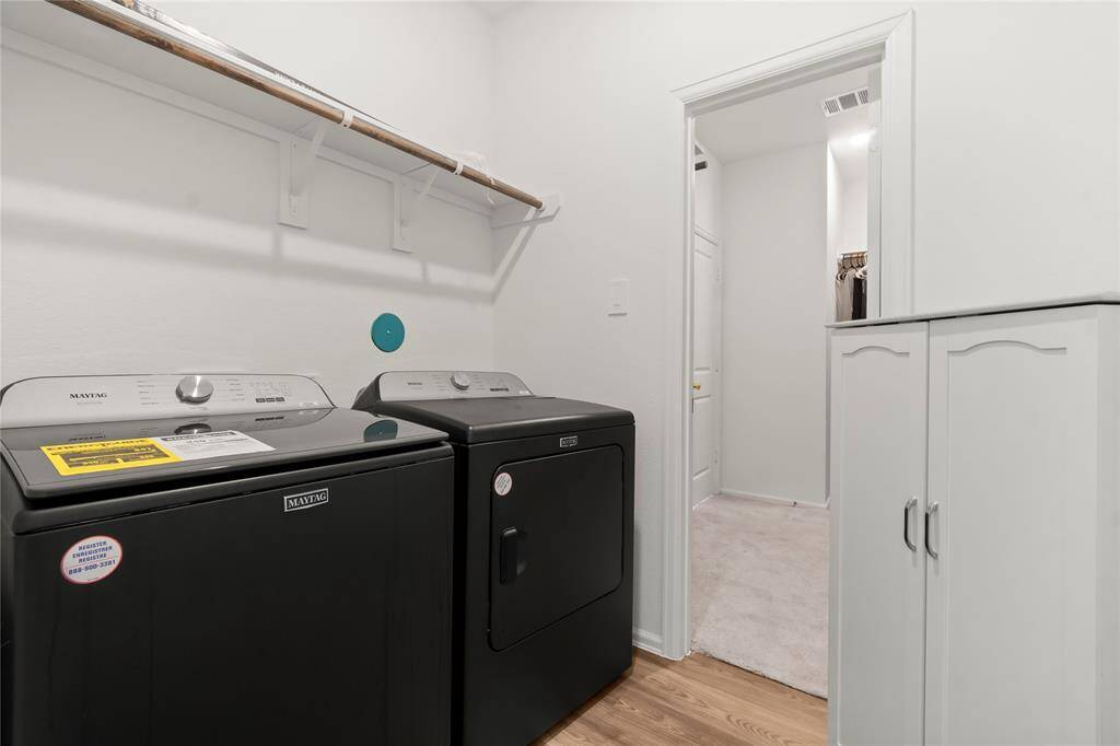 laundry area