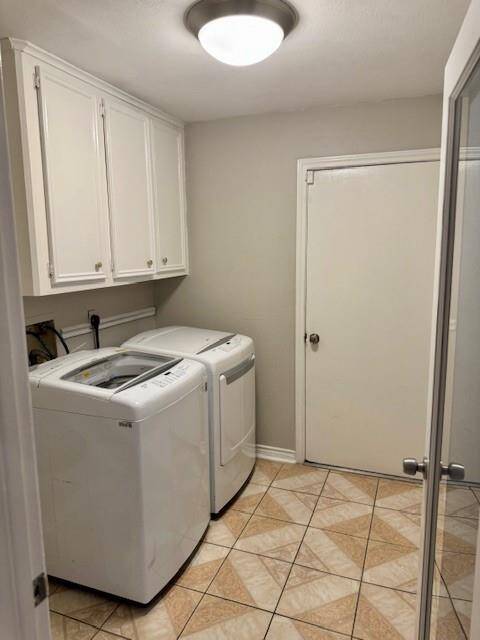 Laundry room comes with washer and dryer